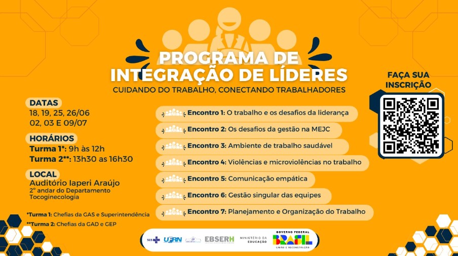 Programa de Integração de Líderes - Cuidando do trabalho, conectando trabalhadores.