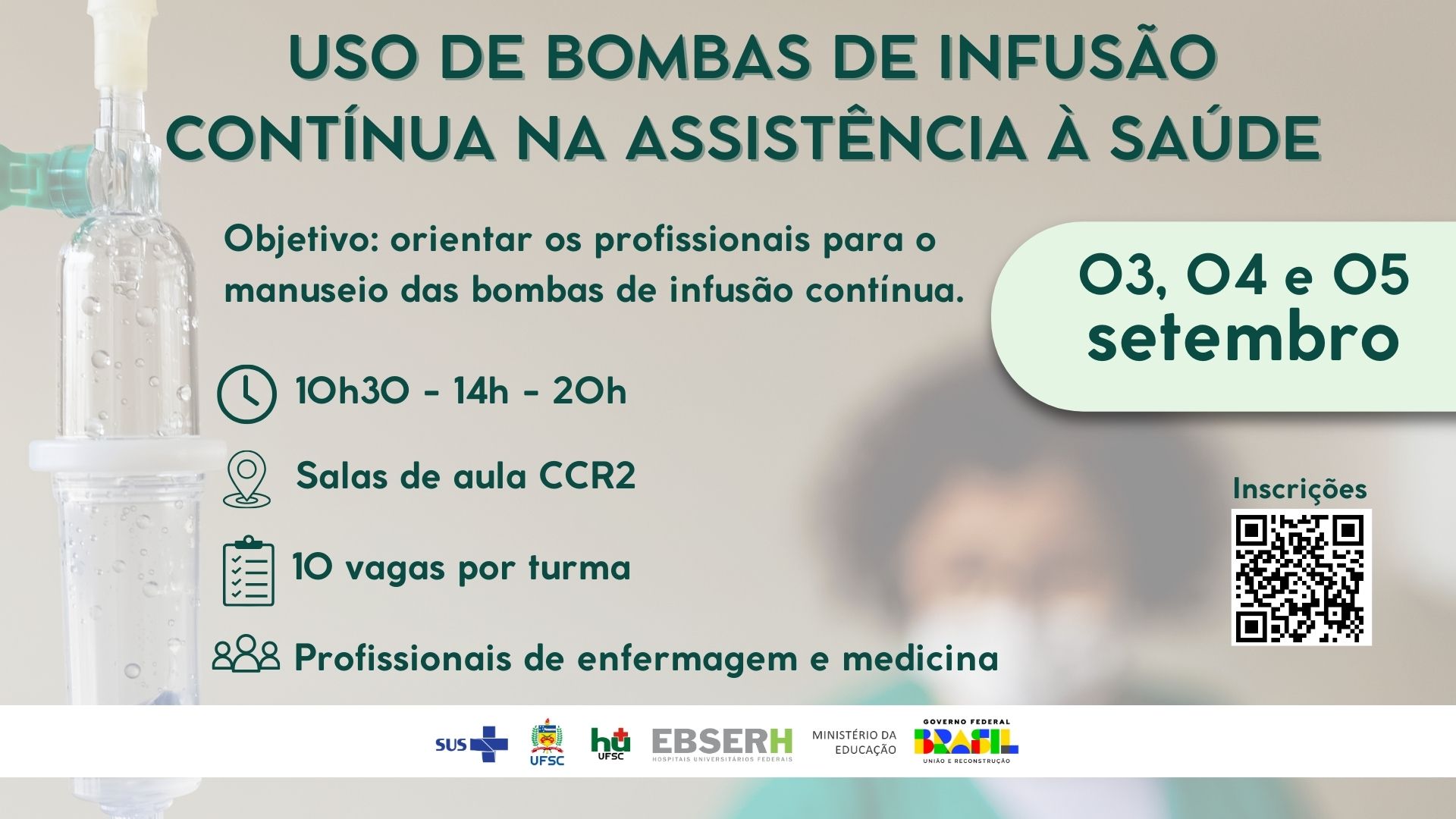 Uso de bombas de infusão contínua na assistência à saúde.